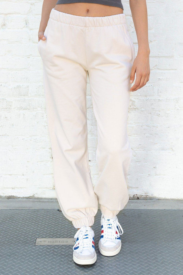 Rosa Sweatpants | Ivory / S/M