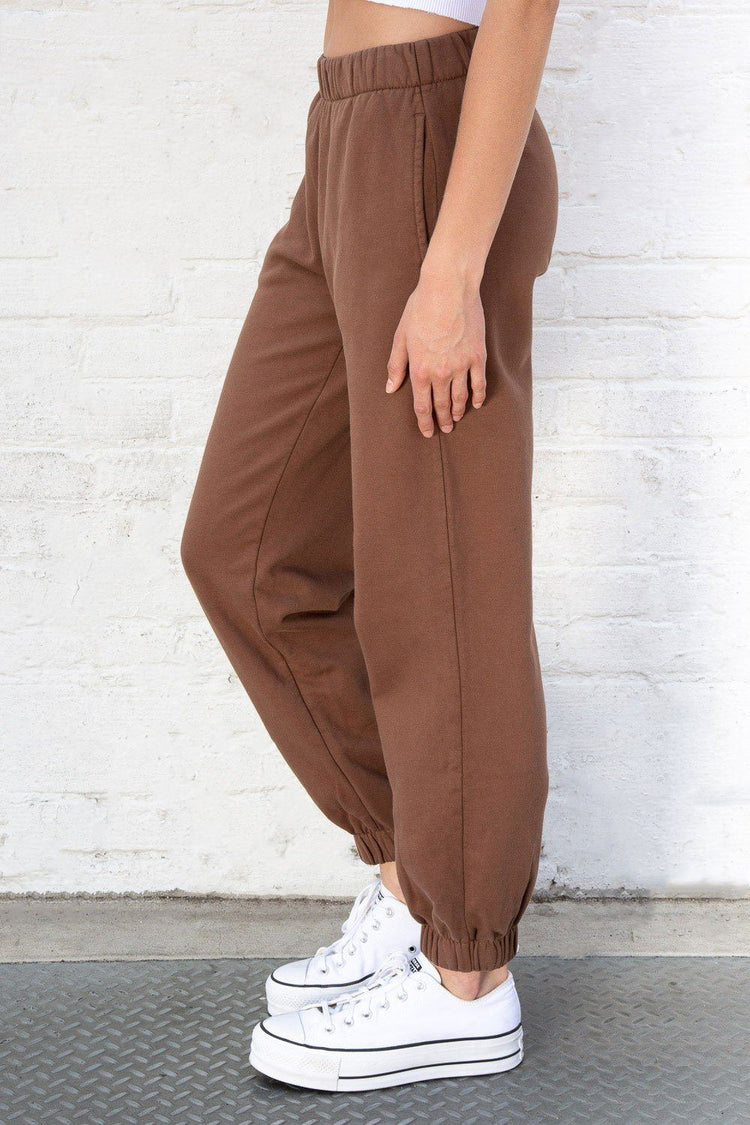 Rosa Sweatpants | Brown / S/M
