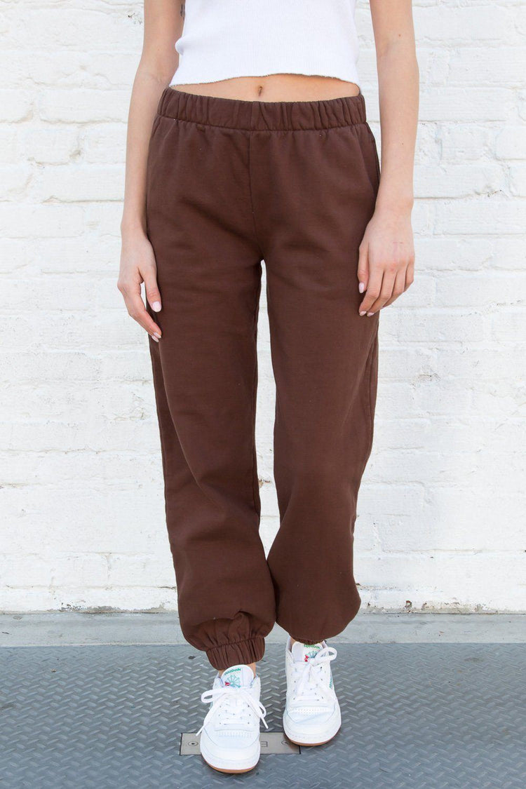 Rosa Sweatpants | Chocolate / S/M