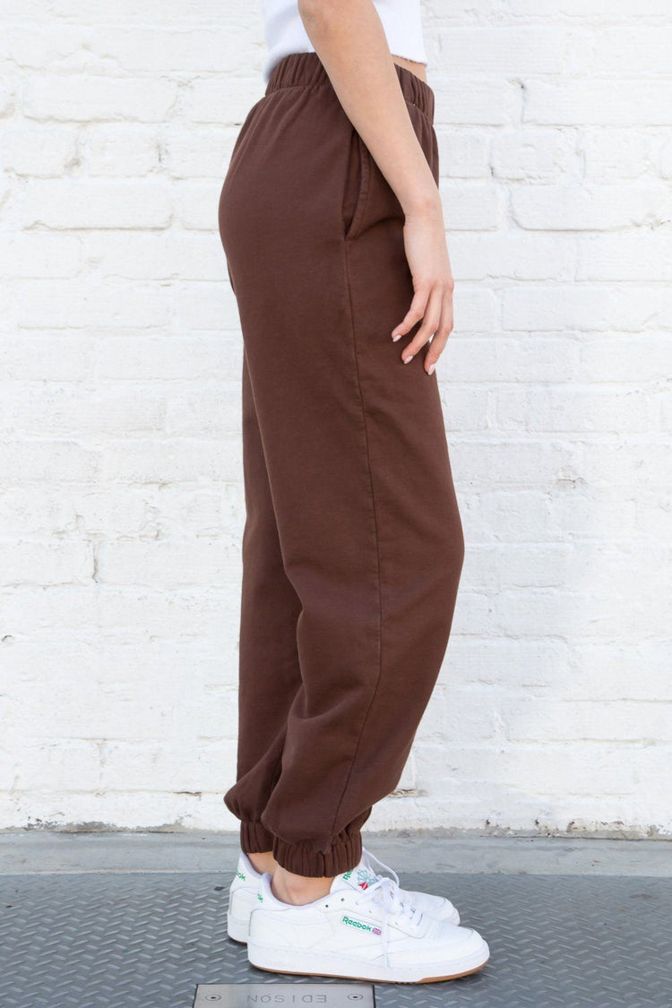 Rosa Sweatpants | Chocolate / S/M