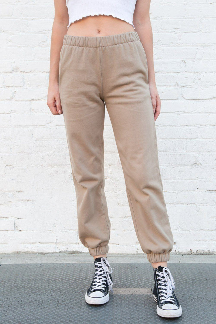 Rosa Sweatpants | Tan / S/M