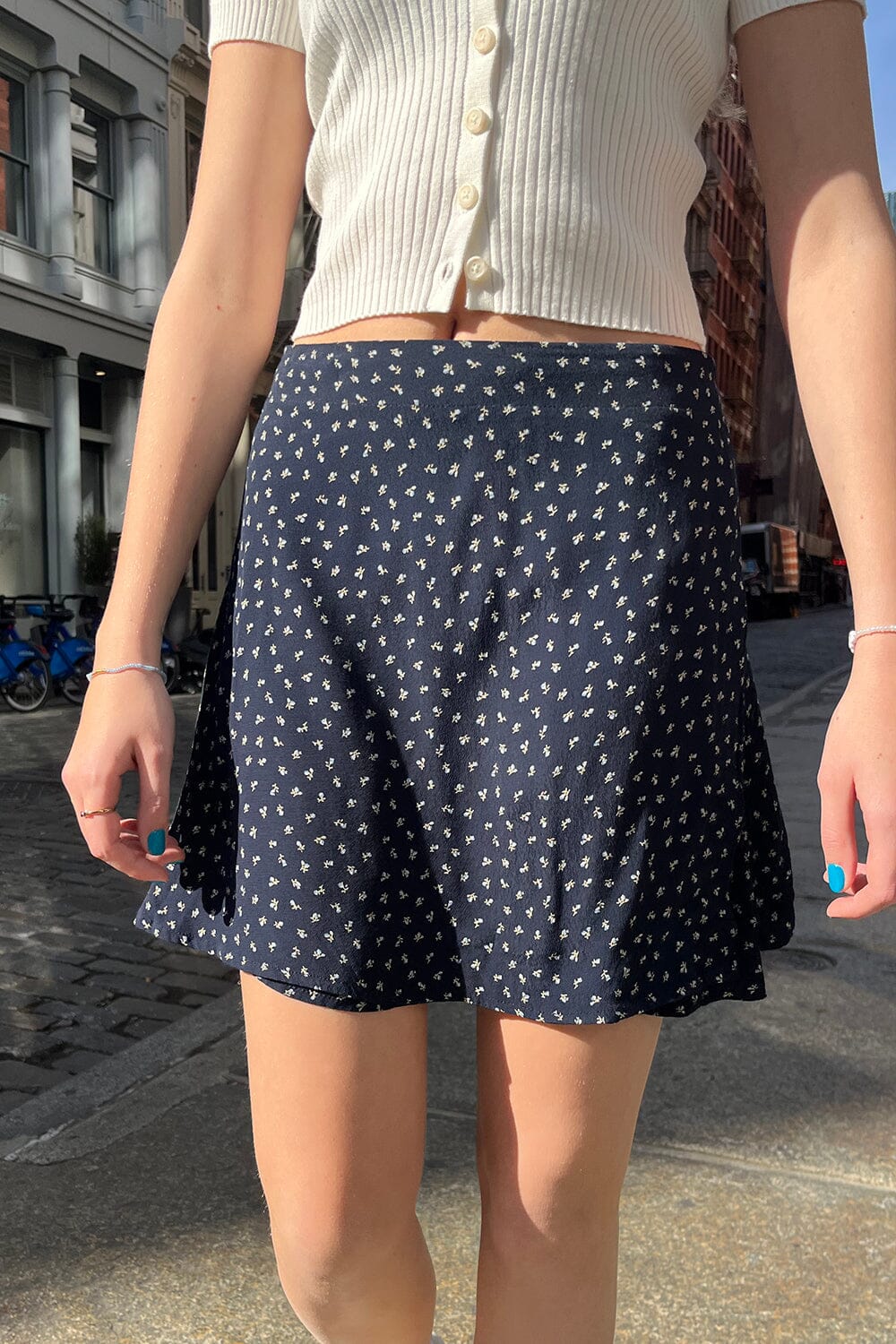 NWT brandy melville emerson skirt in a grey plaid NWT brandy melville emerson skirt in a grey plaid