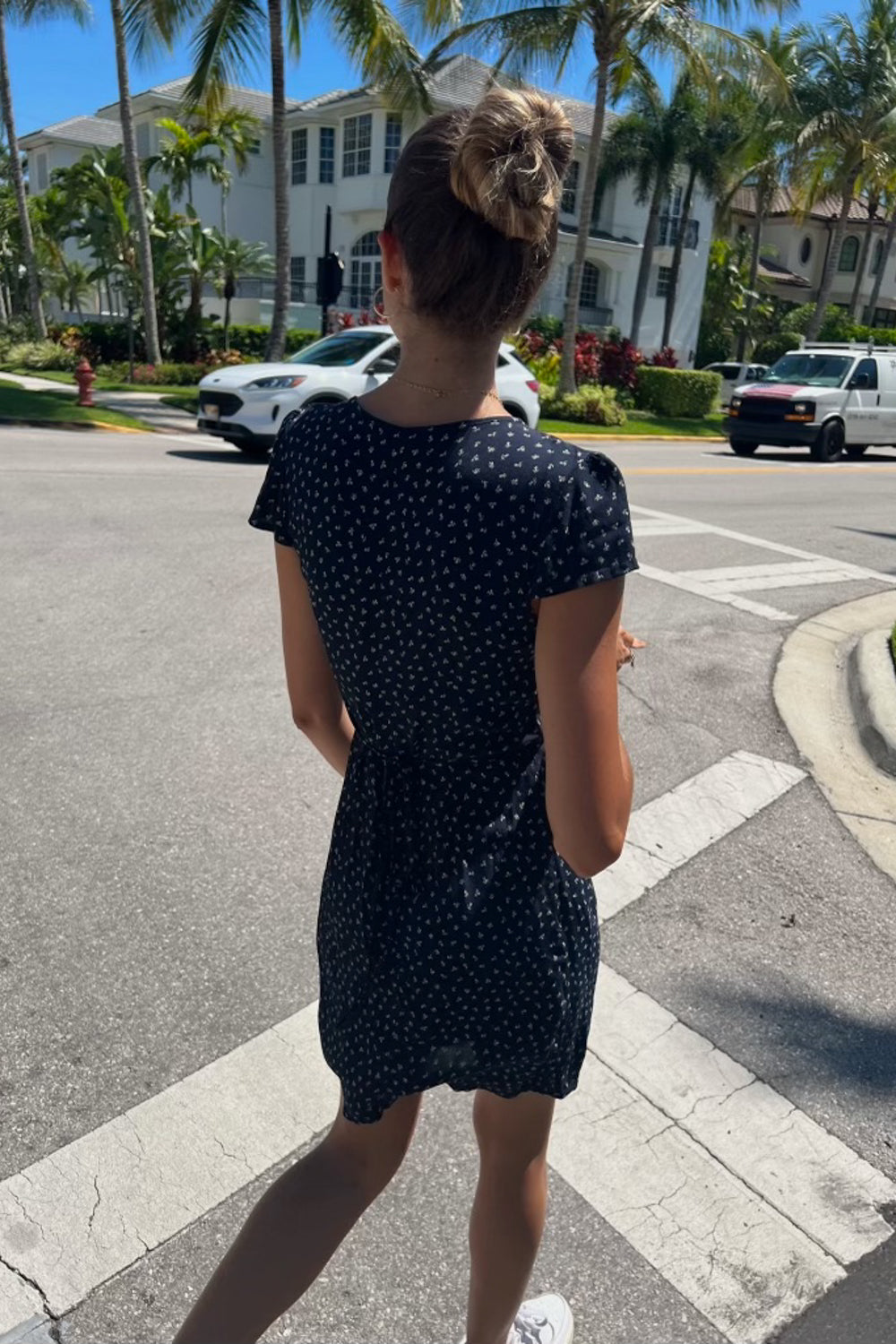 Styling the Brandy Melville Wrap Dress