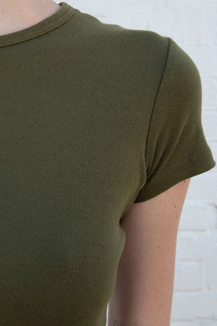 Hailie Top | Military Green / XS/S