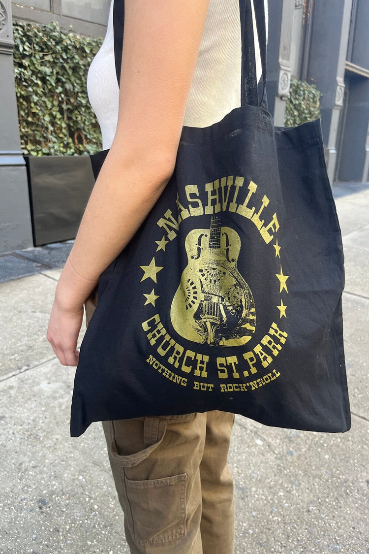 Nashville Tote Bag | Black