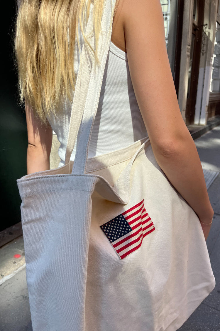 USA Tote Bag | Ivory