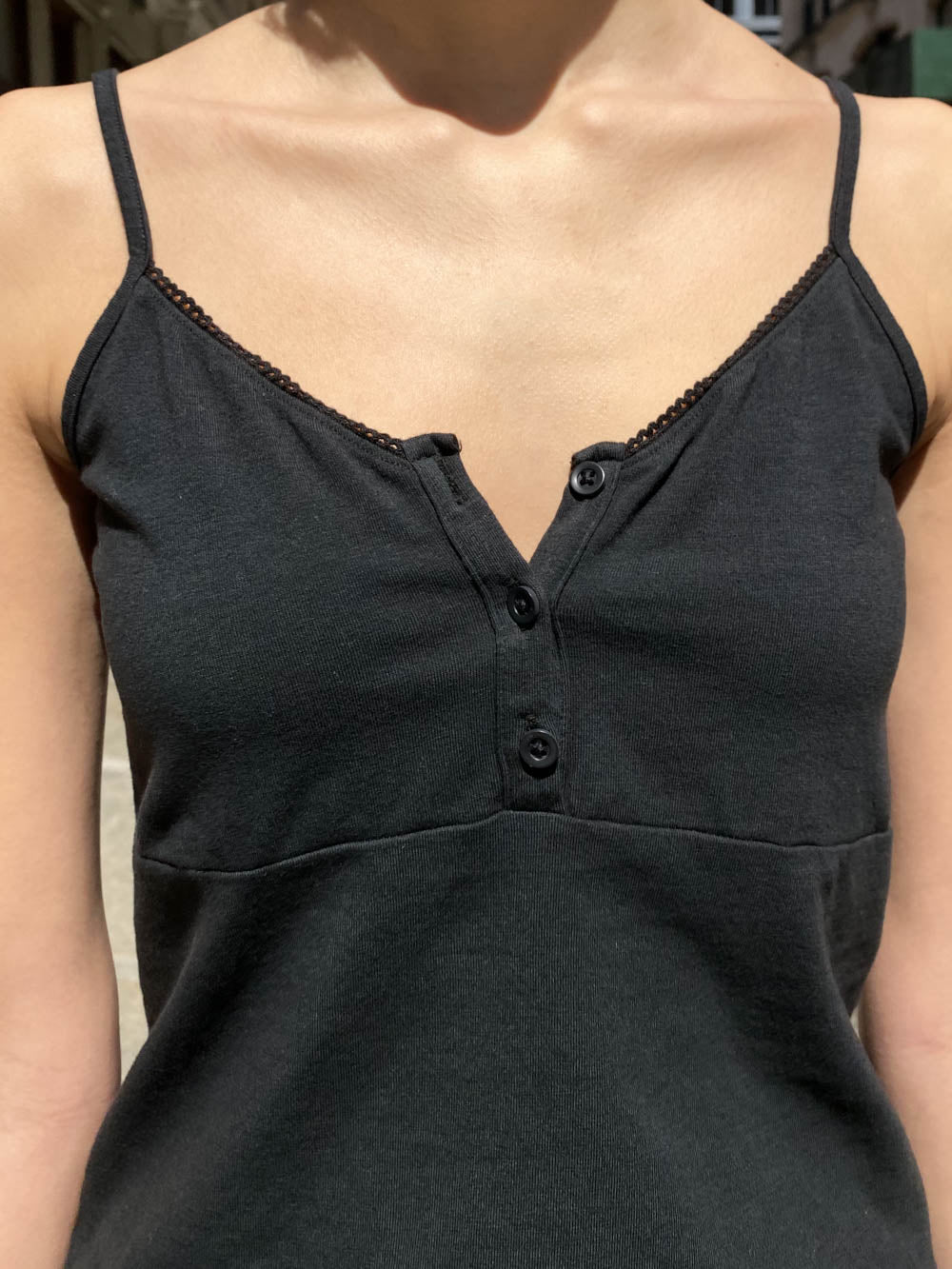 Tiffany Tank | Faded Black / XS/S