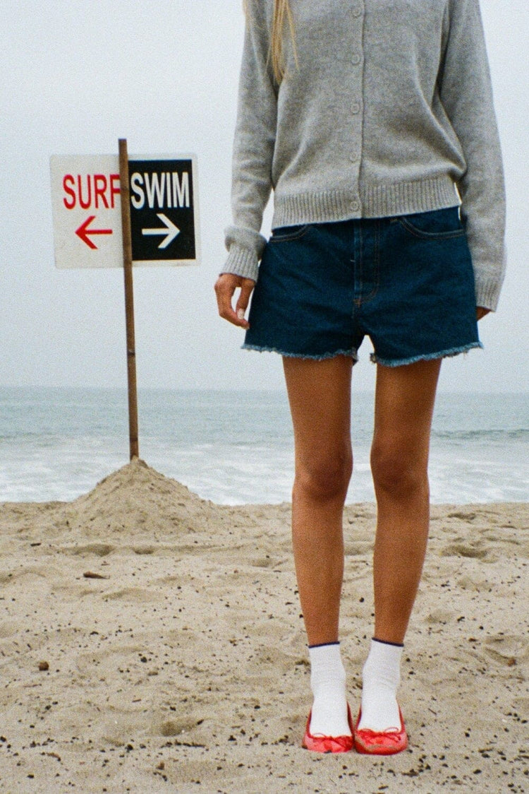 Gail Denim Shorts | Dark Denim / S