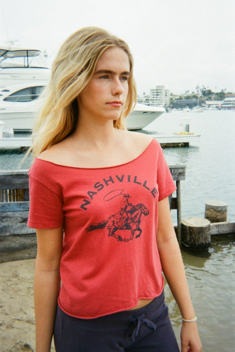 Robyn Nashville Top | Red / XS/S