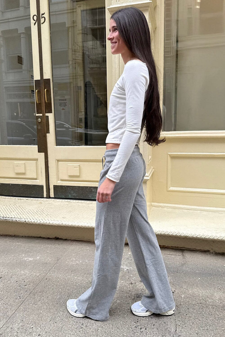 Hilary Yoga Pants | Ash Grey / XS/S