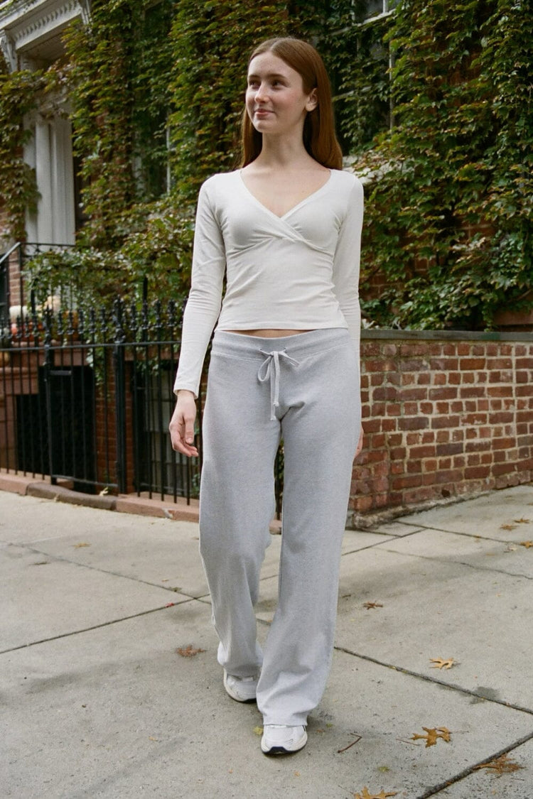 Hilary Yoga Pants | Heather Grey / XS/S