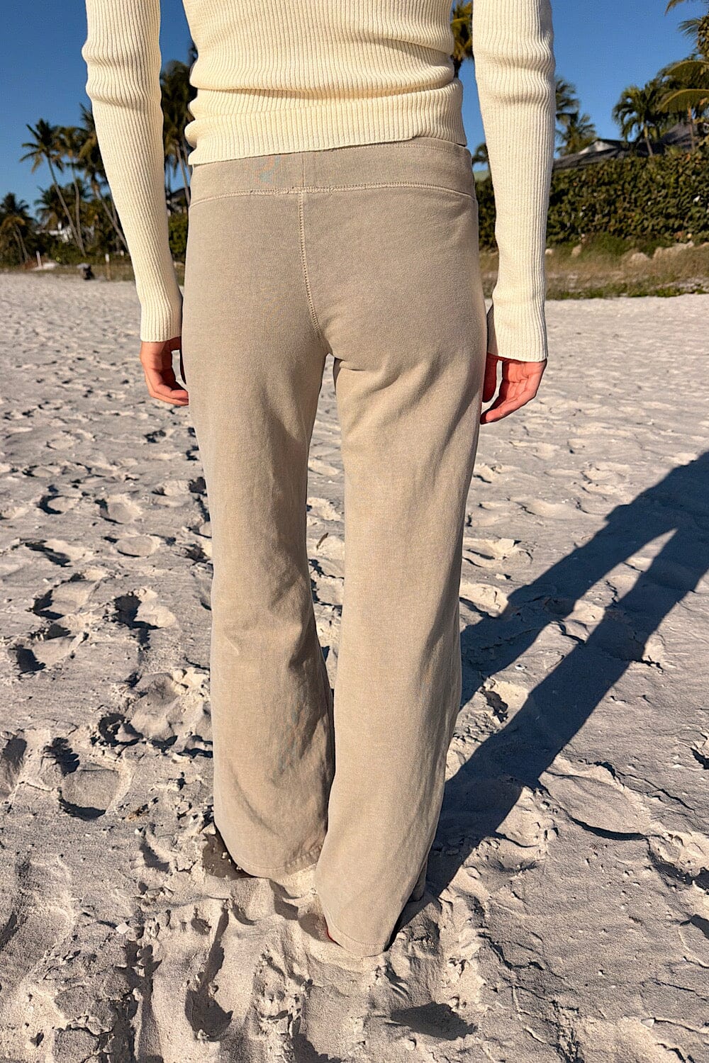 Hilary Yoga Pants | Beige / XS/S