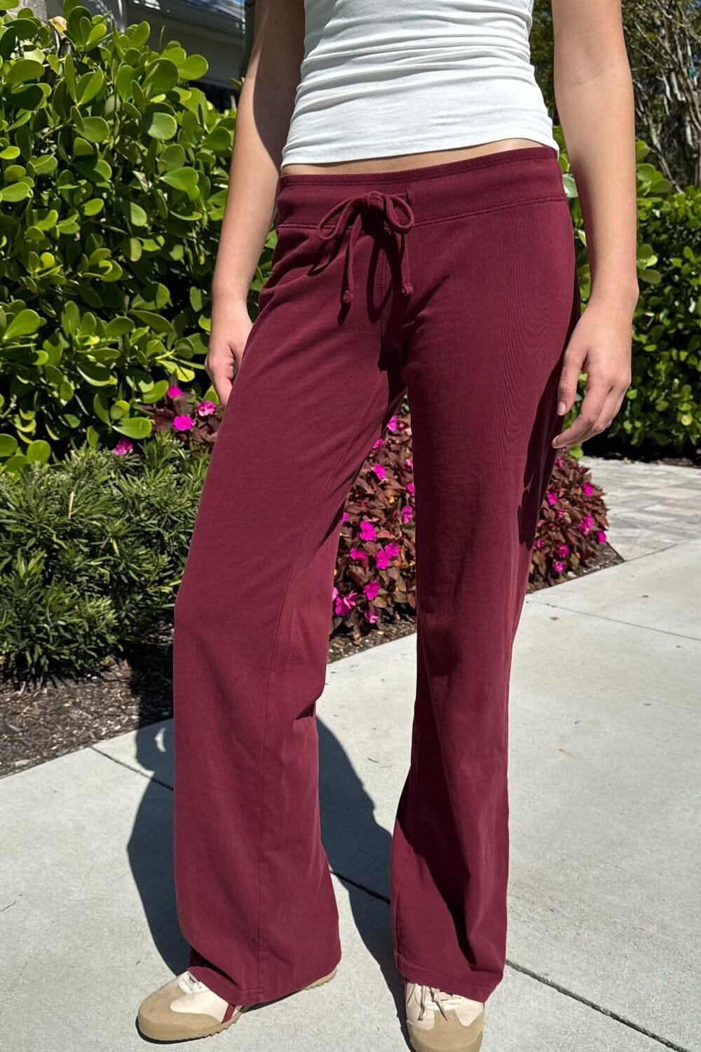 Hilary Yoga Pants | Burgundy / XS/S