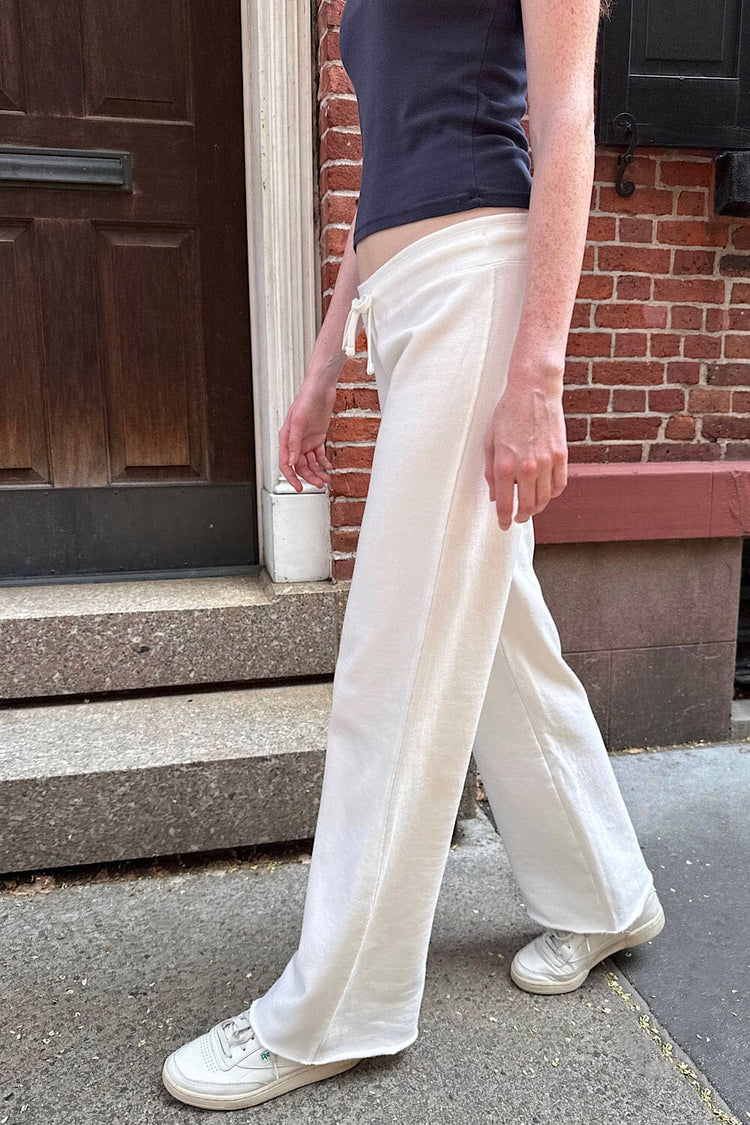 Hilary Yoga Pants | White / XS/S