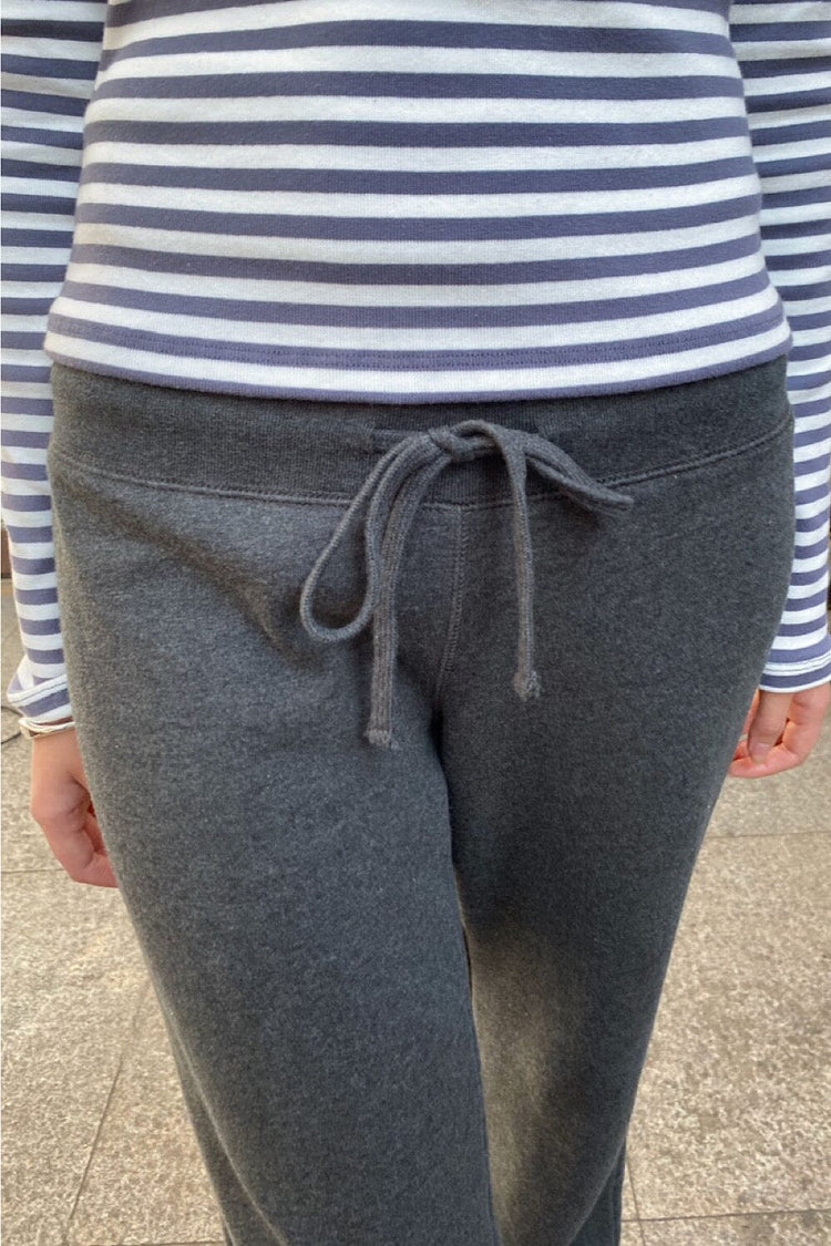 Hilary Soft Yoga Pants | Charcoal / XS/S