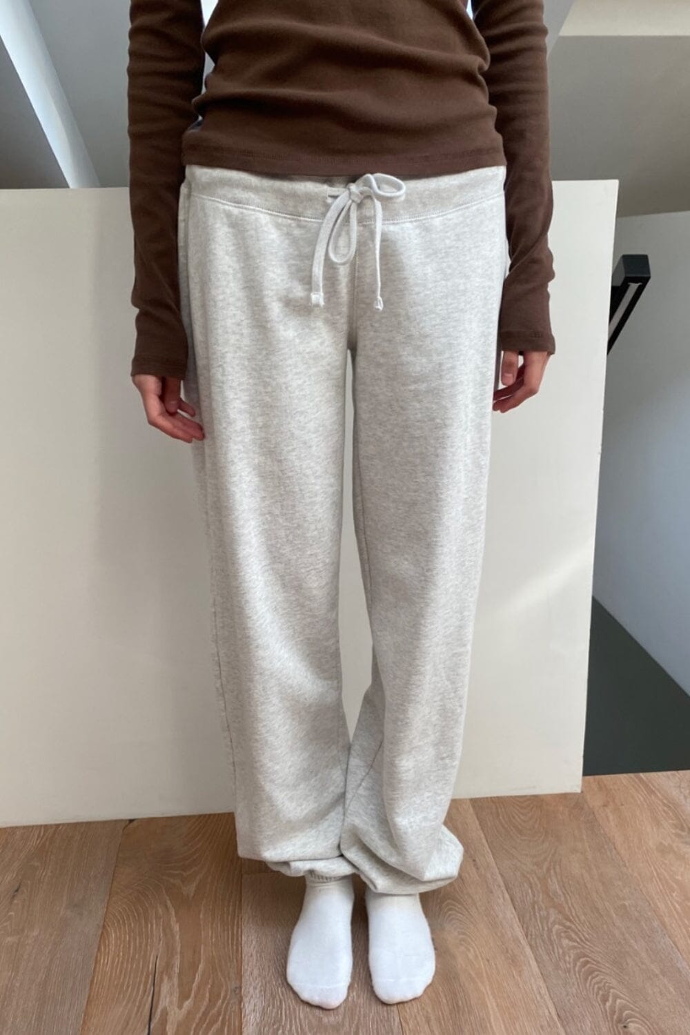 Hilary Soft Yoga Pants | Light Silver Grey / XS/S