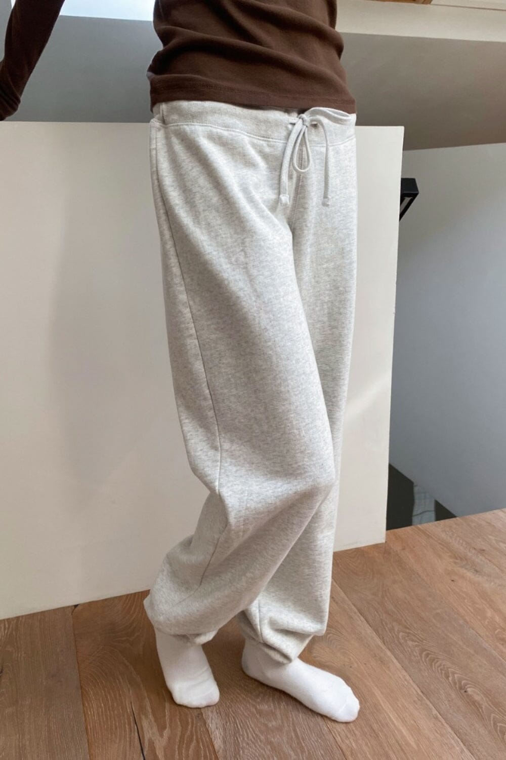 Hilary Soft Yoga Pants | Light Silver Grey / XS/S