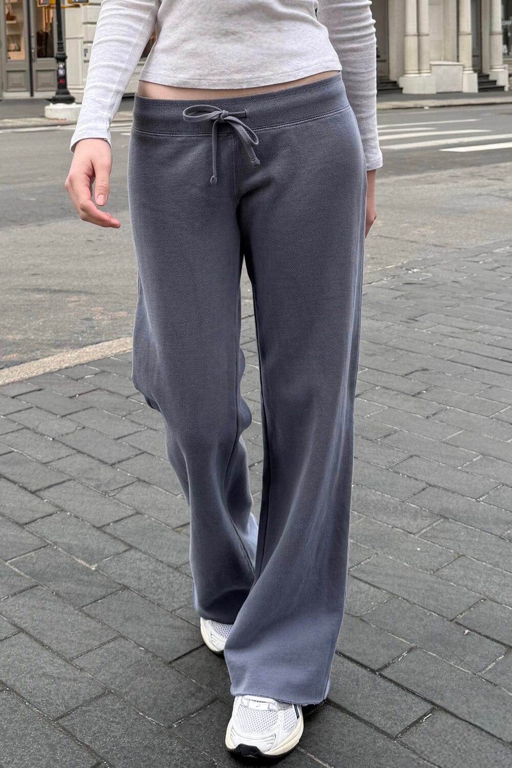 Hilary Soft Yoga Pants | Dusty Blue / XS/S