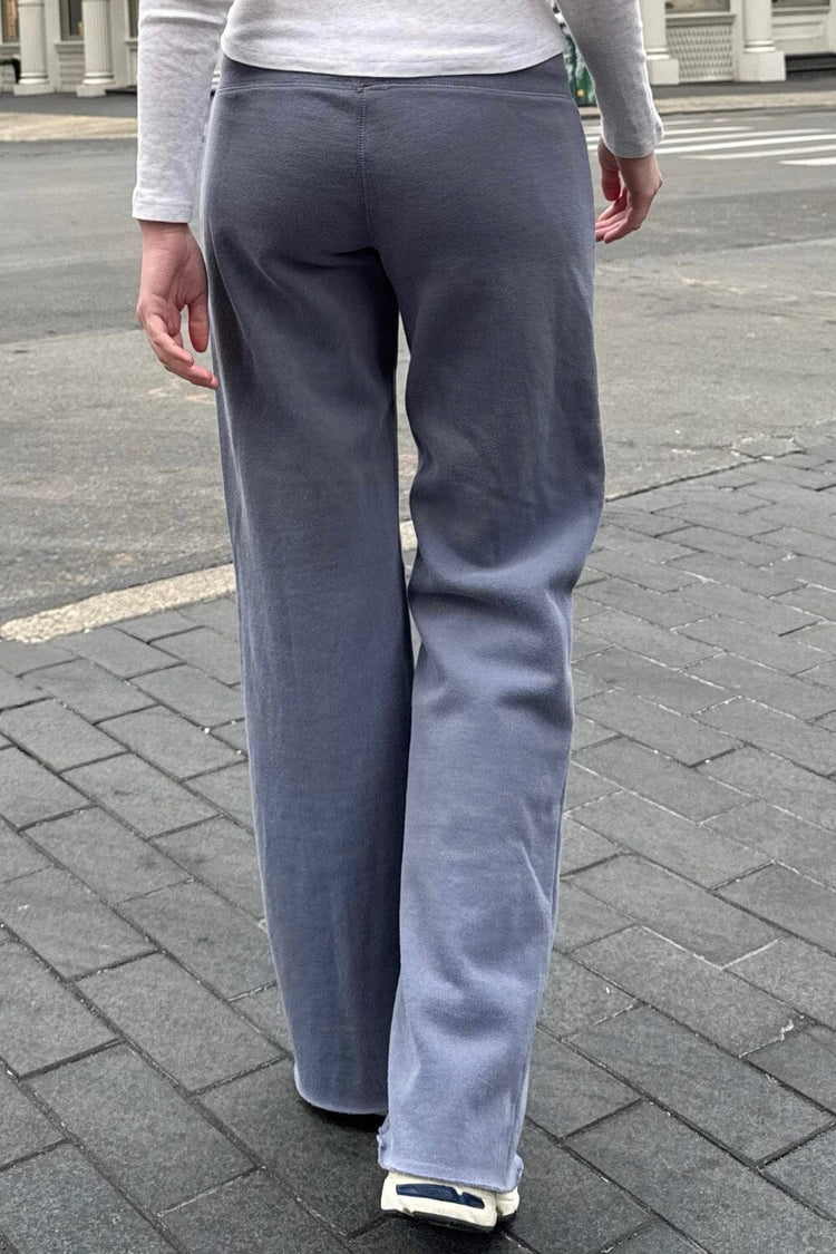 Hilary Soft Yoga Pants | Dusty Blue / XS/S