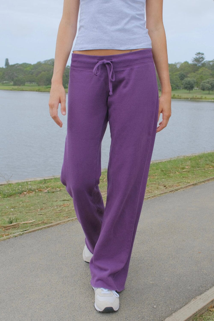 Hilary Yoga Pants | Deep Purple / XS/S