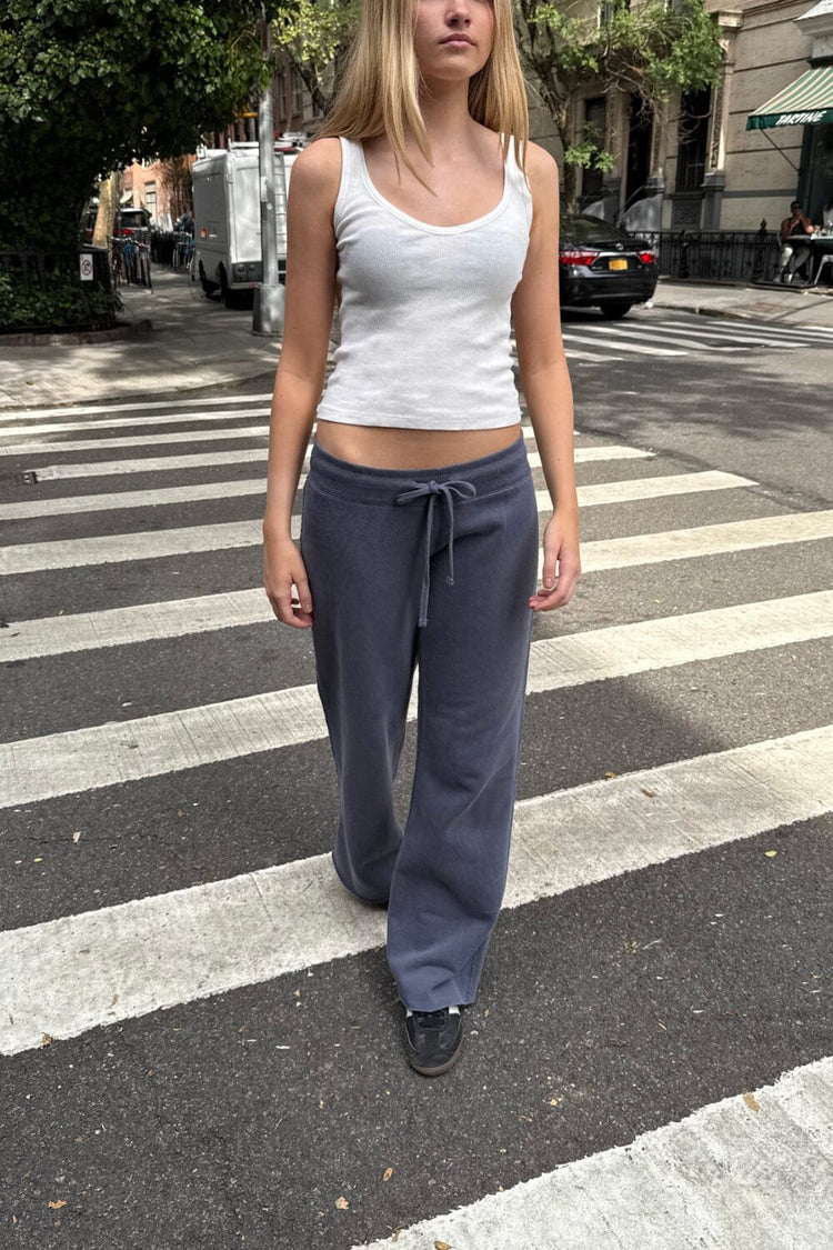 Hilary Soft Yoga Pants | Faded Blue / XS/S