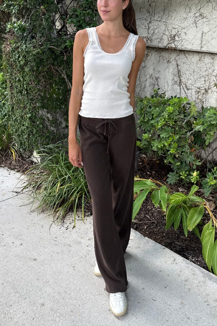 Hilary Soft Yoga Pants | Mocha / XS/S
