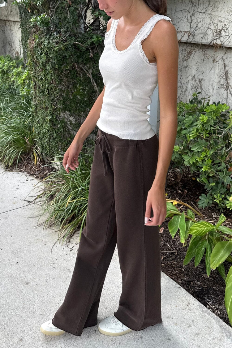 Hilary Soft Yoga Pants | Mocha / XS/S