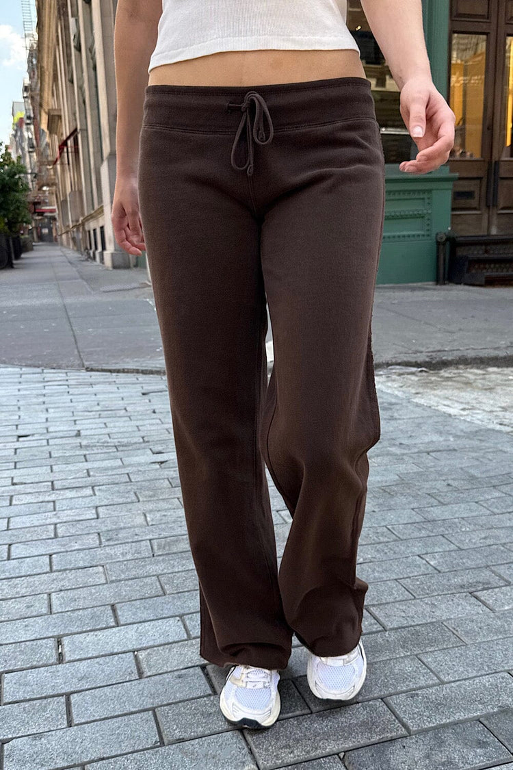 Hilary Soft Yoga Pants | Mocha / XS/S