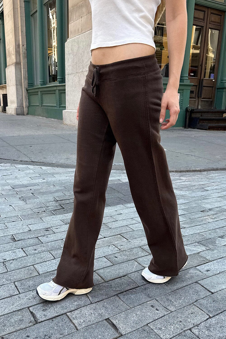 Hilary Soft Yoga Pants | Mocha / XS/S