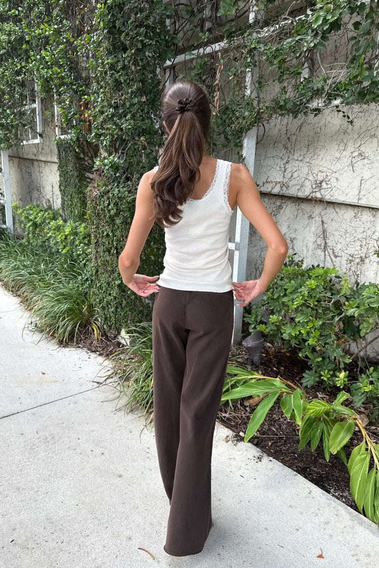 Hilary Soft Yoga Pants | Mocha / XS/S