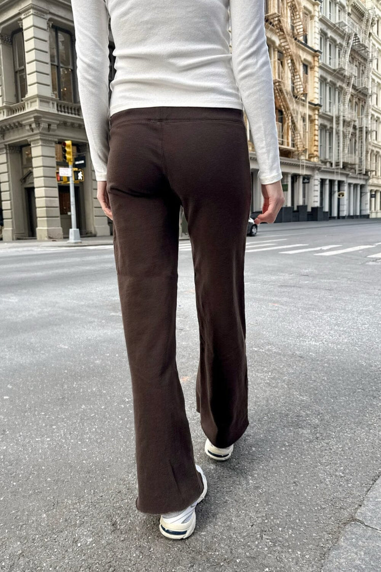 Hilary Soft Yoga Pants | Mocha / XS/S