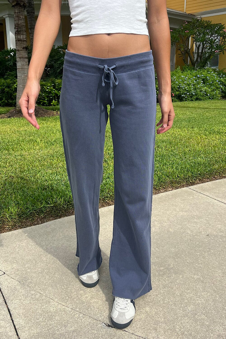 Hilary Soft Yoga Pants | Faded Navy / XS/S