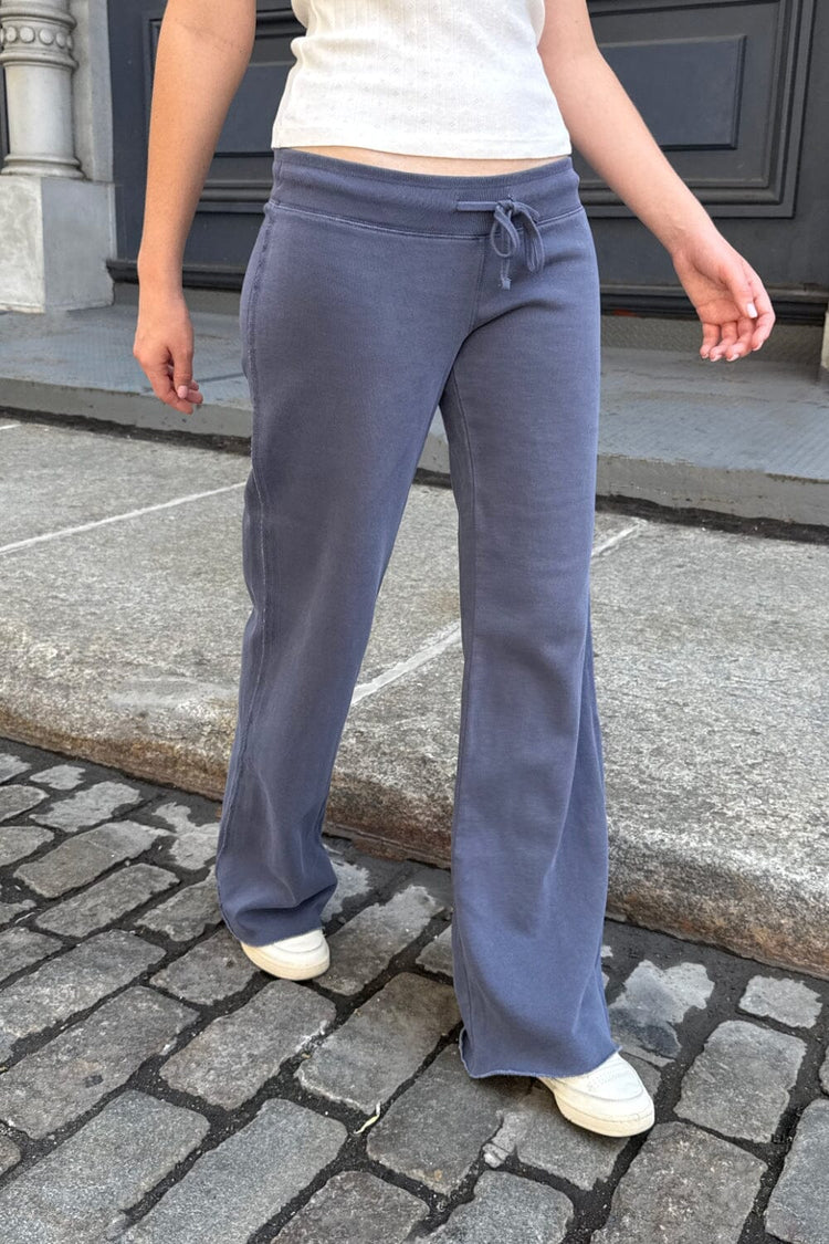 Hilary Soft Yoga Pants | Faded Navy Blue / XS/S
