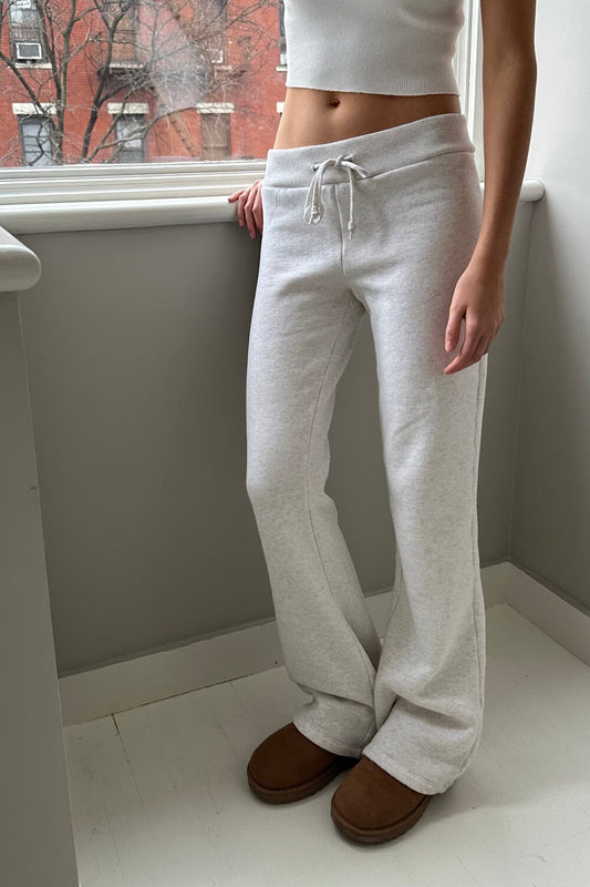 Hillary Soft Yoga Pants | Silver Grey / S