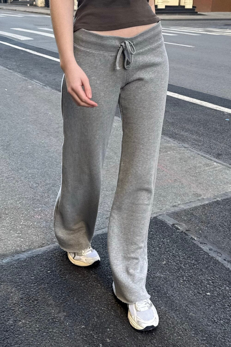 Hilary Soft Yoga Pants | Stone Grey / XS/S