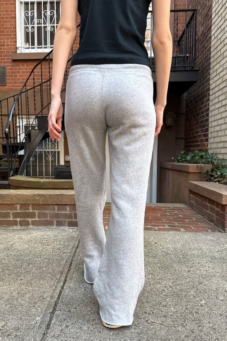 Hilary Soft Yoga Pants | Heather Grey / XS/S