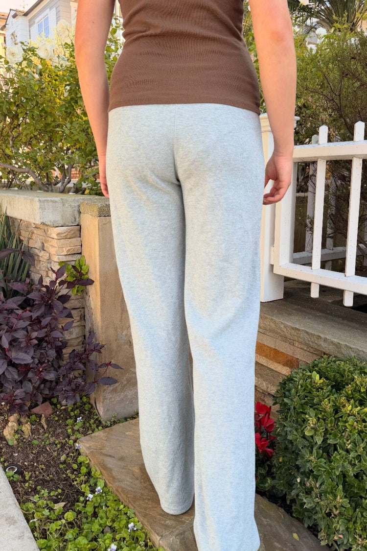 Hilary Pants | Light Heather Grey / S