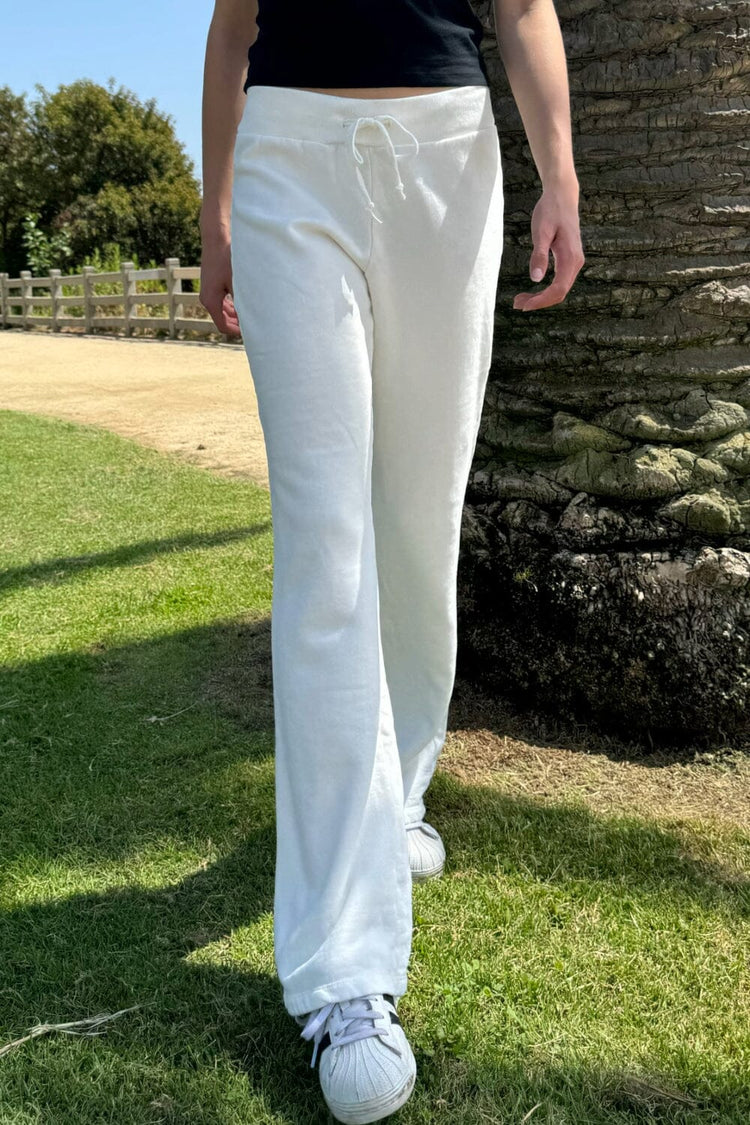 Hillary Soft Yoga Pants | Natural White / S