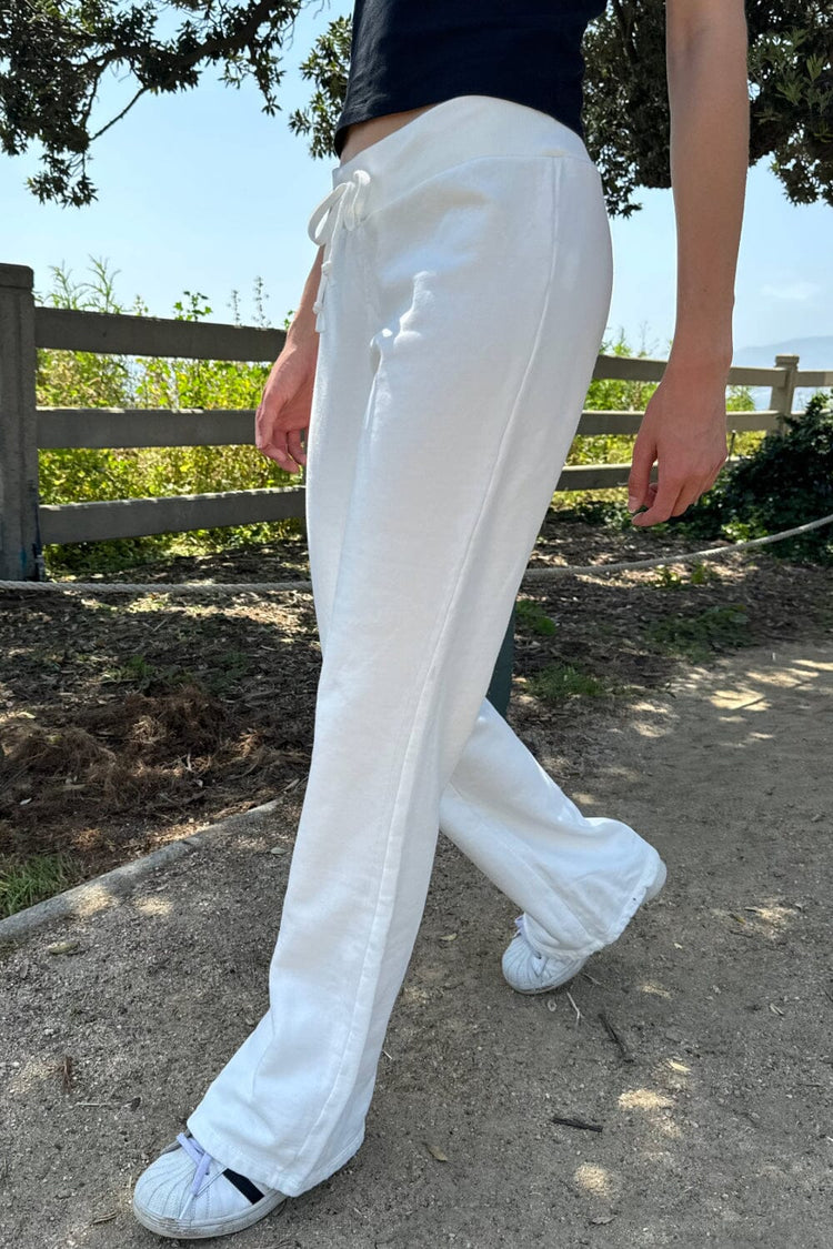 Hillary Soft Yoga Pants | Natural White / S