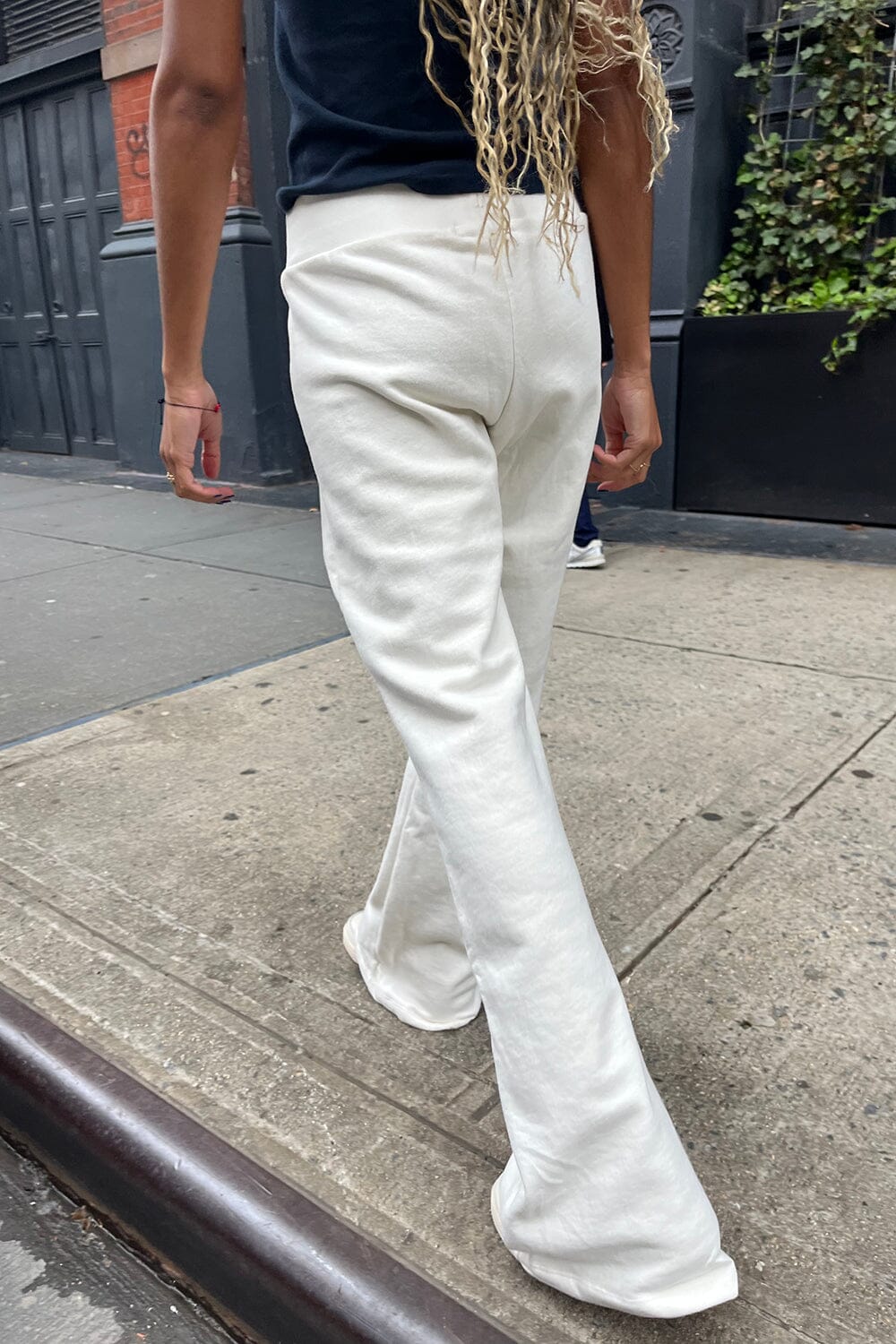 White Hilary Soft Yoga Pants