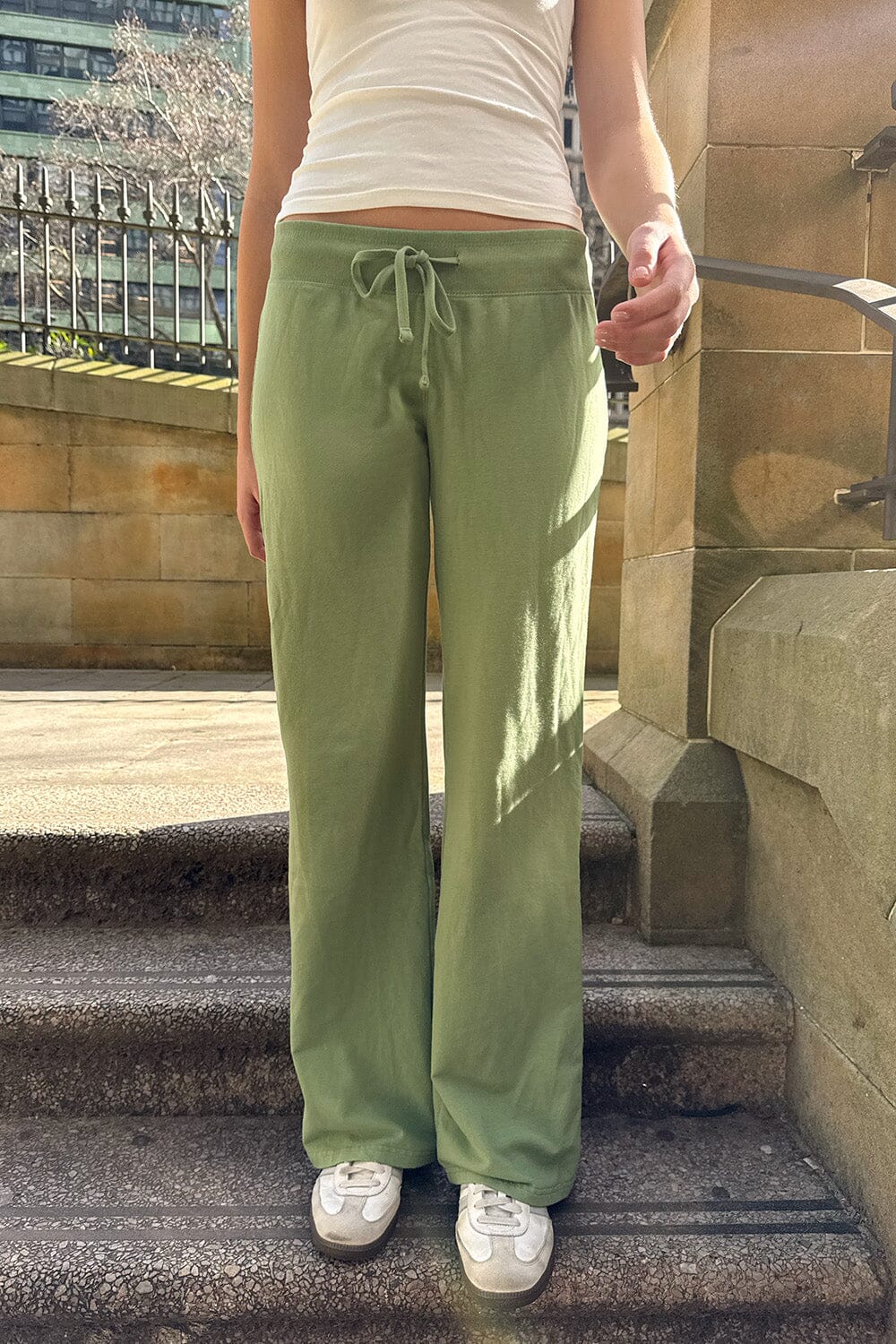 Hilary Yoga Pants | Light Olive Green / XS/S
