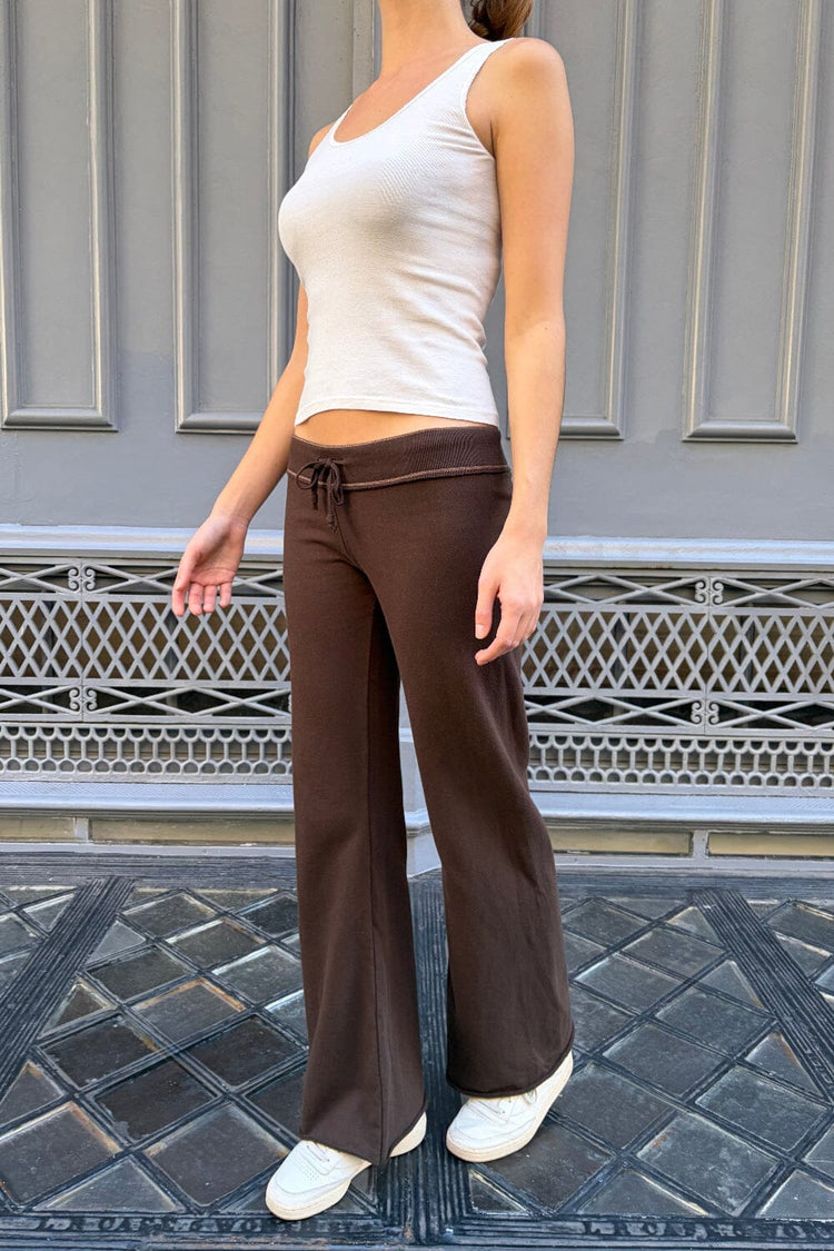 Hilary Yoga Pants | Brown / XS/S