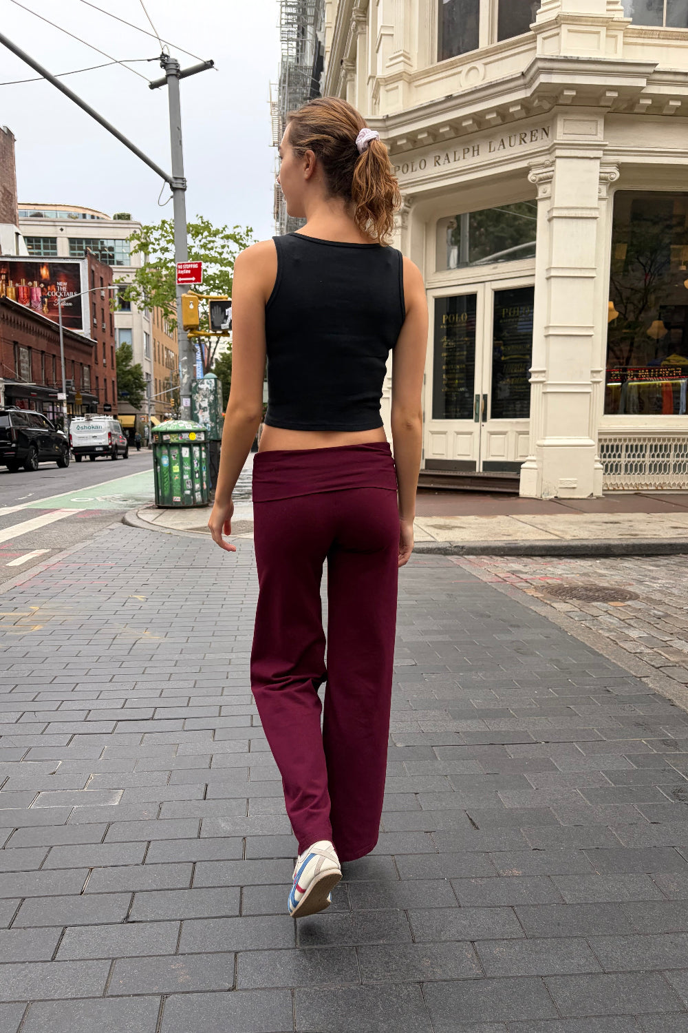 Priscilla Pants | Burgundy / XS/S