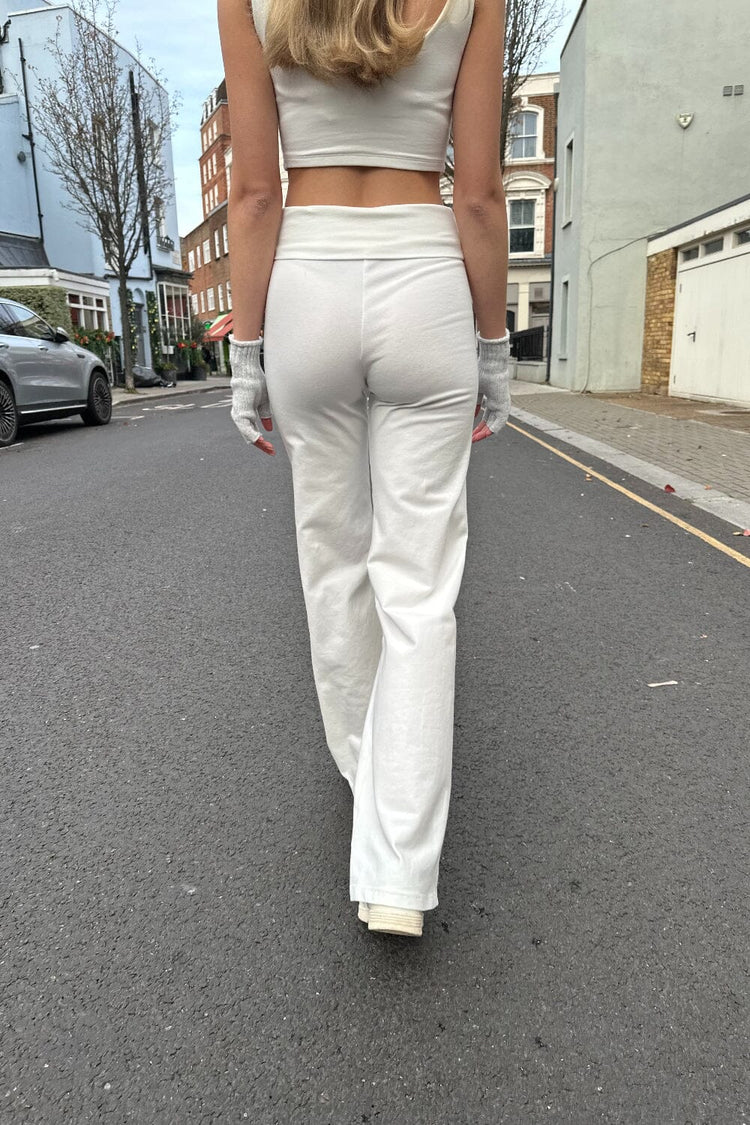 Priscilla Pants | White / XS/S