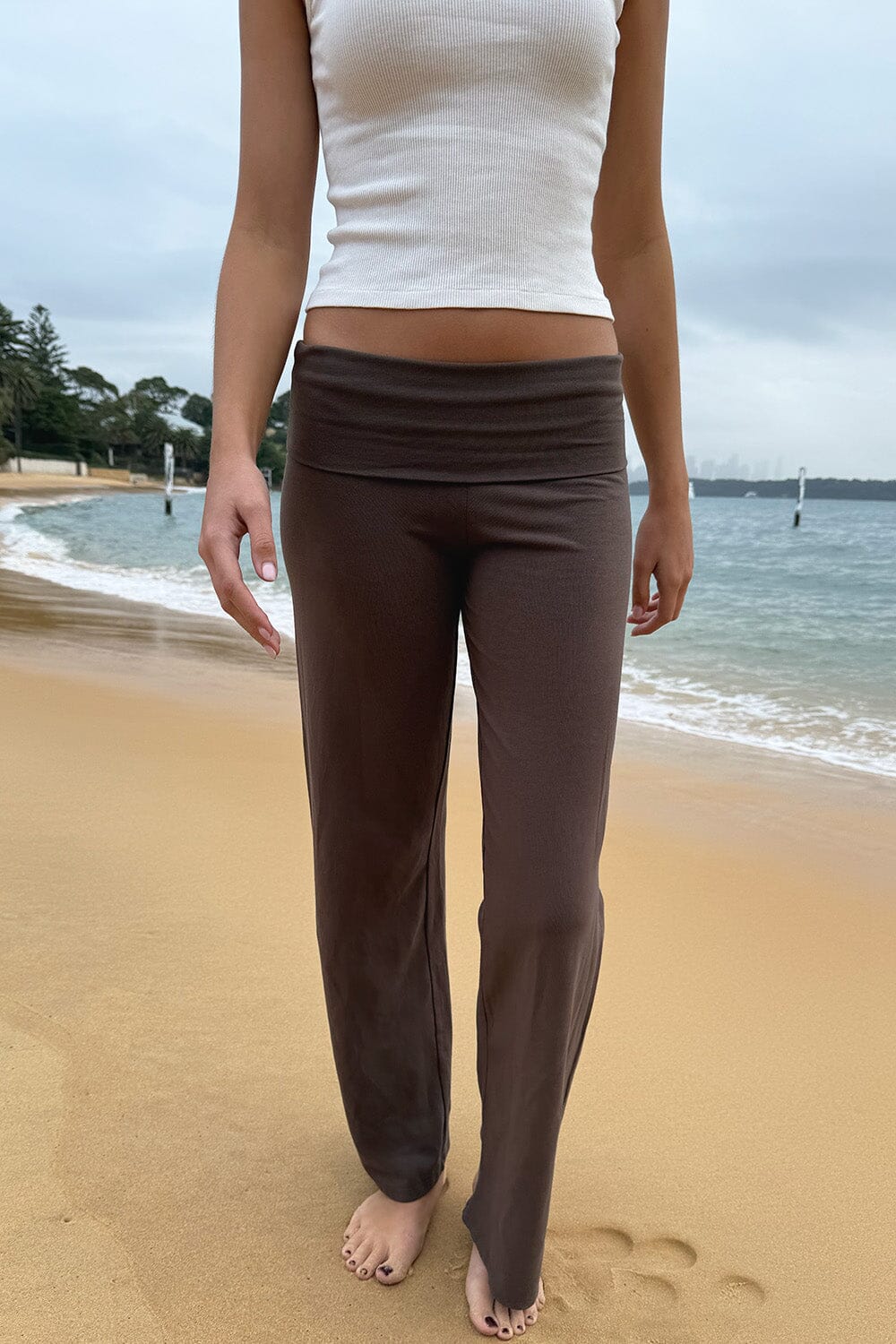 Priscilla Pants | Mocha / XS/S