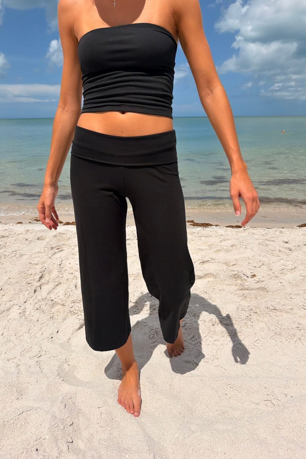 Priscilla Capri Pants | Faded Black / XS/S