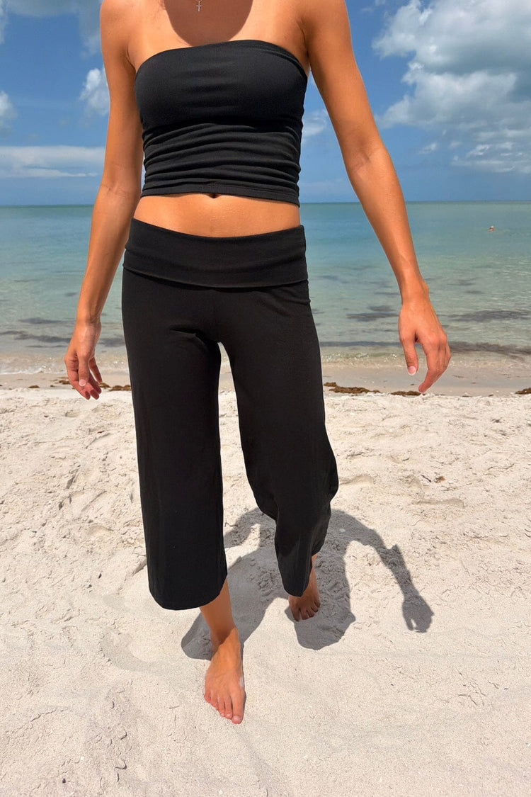 Priscilla Capri Pants | Faded Black / XS/S
