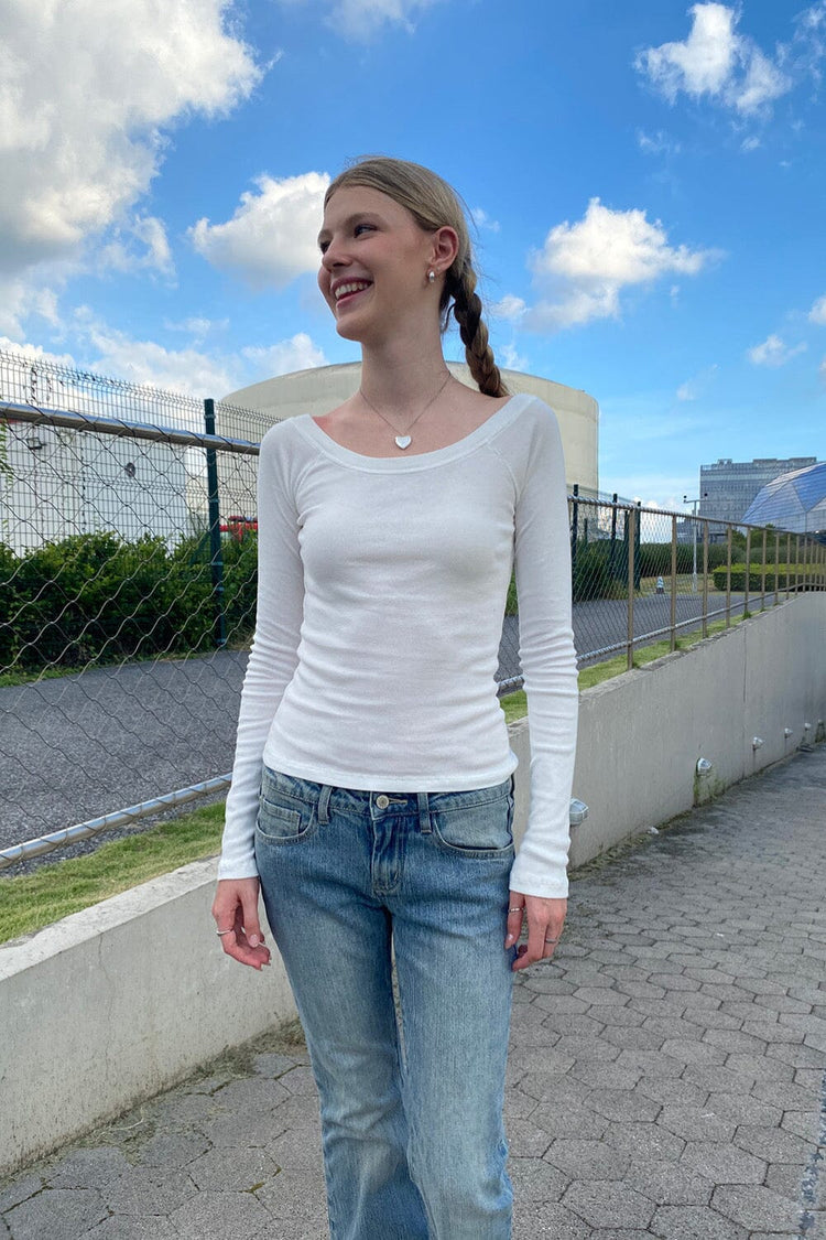 Mel Top | White / XS/S