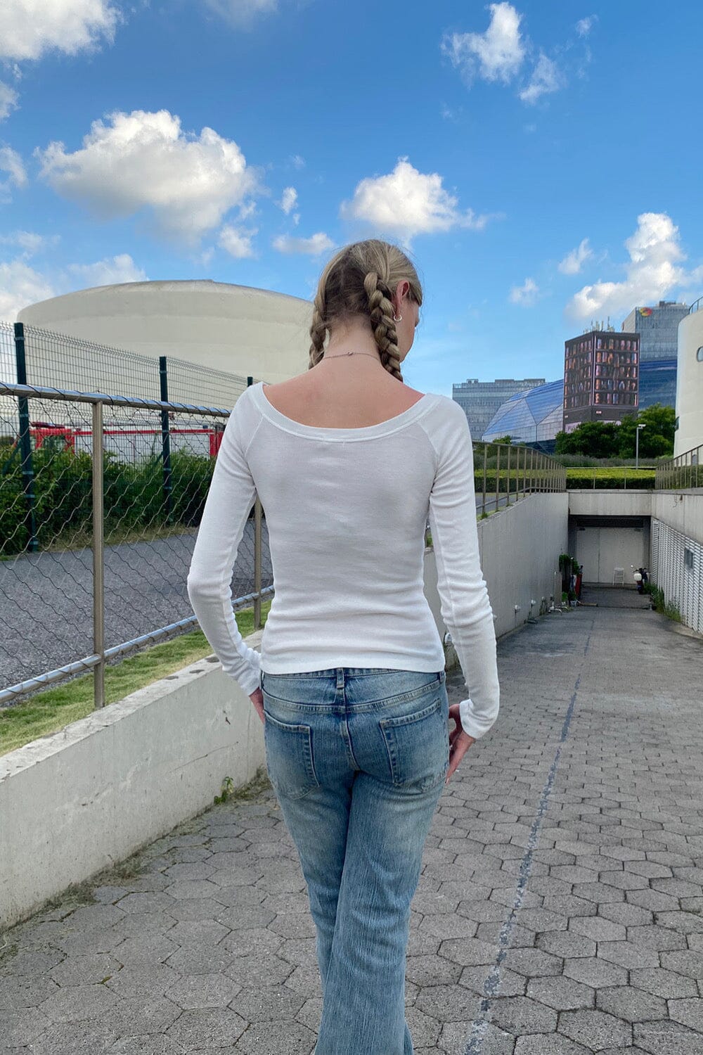 Mel Top | White / XS/S