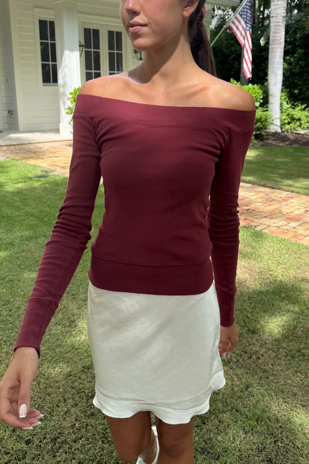 Burgundy / XS/S